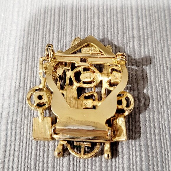 Vintage brooch signed by ART © - Picture 2 of 3